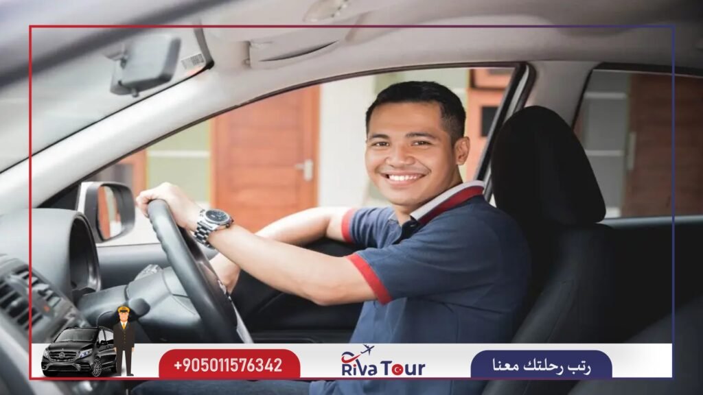 سيارة مع سائق يتحدث العربية نفسه المرشد